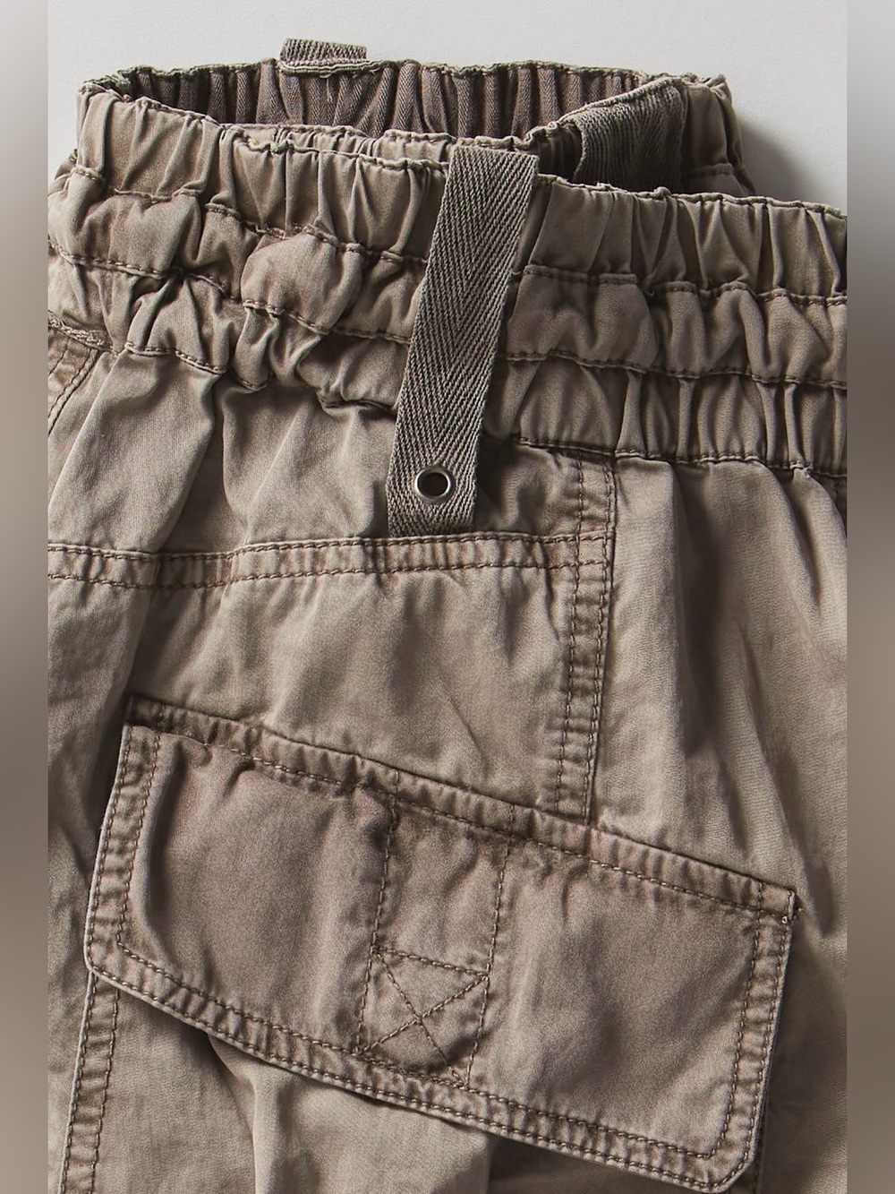 Free People S We the Free Onset Pull On Cargo Pants in Dusted Cocoa Brown NEW - Picture 7 of 10